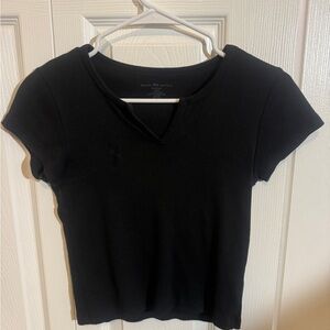 Brandy Melville Black Short Sleeve Tee